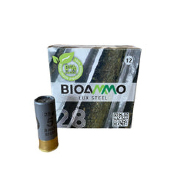Bioammo Lux steel 12/70 str. 5/28 gram - 25 stk.
