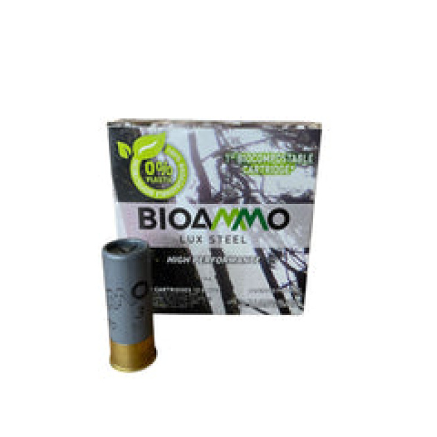 Bioammo lux steel 12/70 str. 3/32 gram - 25 stk.
