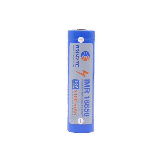 Brinyte 18650 battey (IMR 3100mAh)(For PT18pro/PT28)
