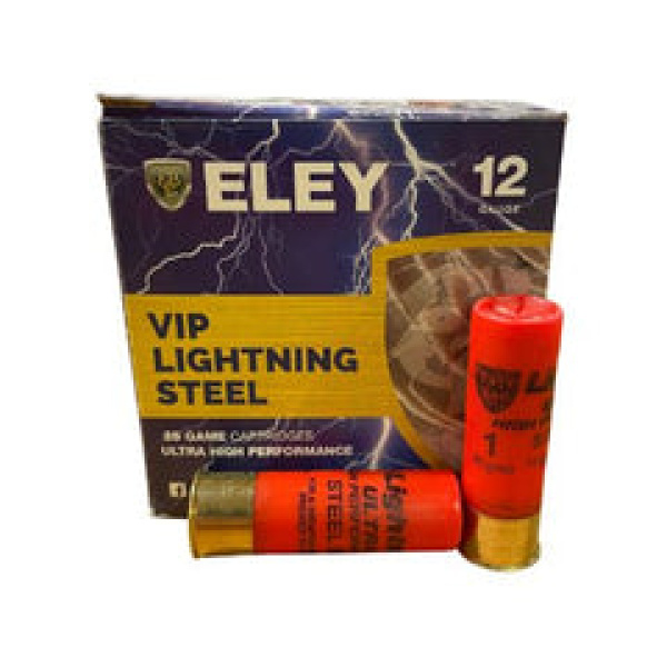 Eley VIP lightning steel 12/76 str. 1/36g - 25 stk.