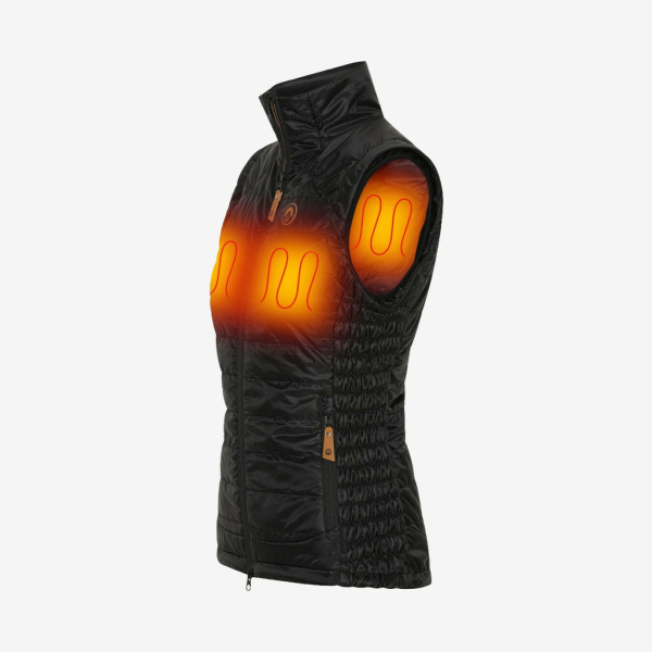 Happyhot - Alaska varmevest - Dame (Sort) - XL