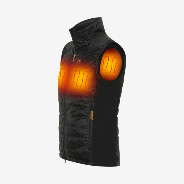 Happyhot - Alaska varmevest - Herre (Sort) - 2XL
