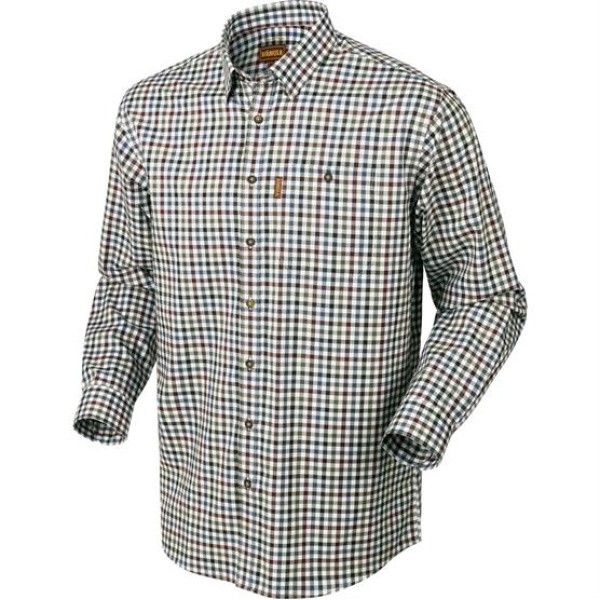 Härkila Milford Skjorte Mens, Burgundy Check