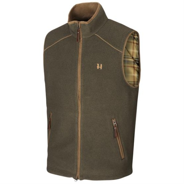 Härkila Sandhem Fleece Vest Mens, Willow Green