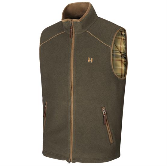 Härkila Sandhem Fleece Vest Mens, Willow Green