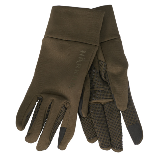 Härkila power stretch handske (Shadowbrown, S)