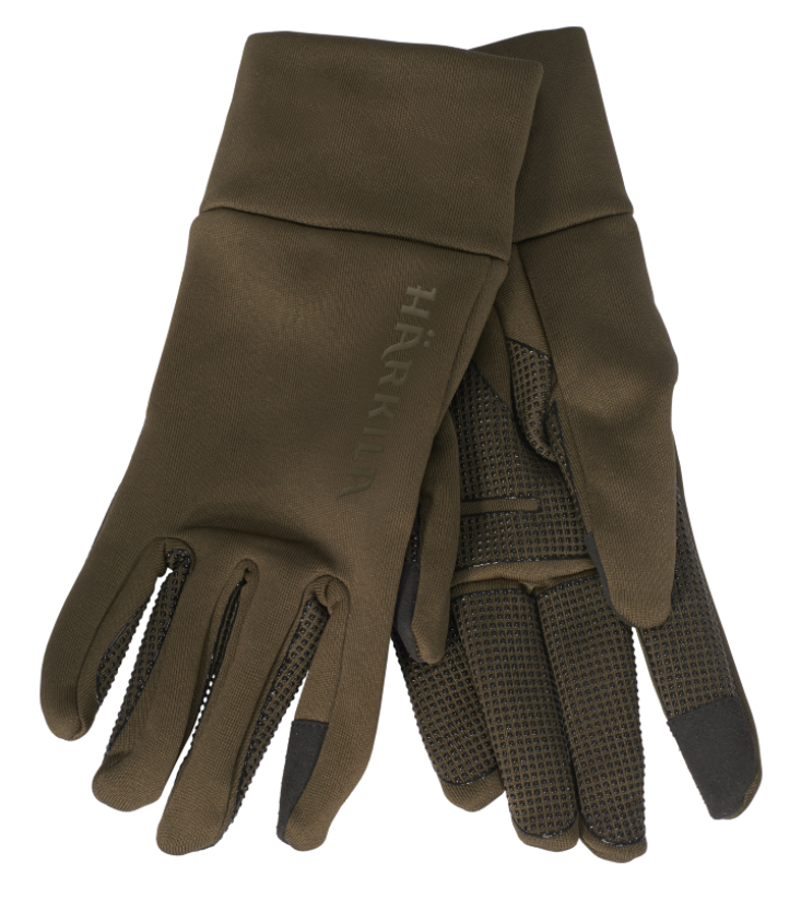 Härkila power stretch handske (Shadowbrown, S)