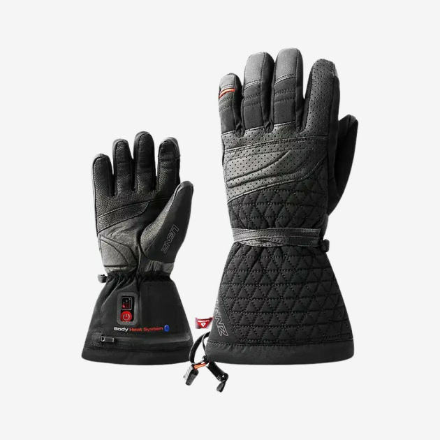 Lenz - Heat handsker 6.0 finger cap til damer (Sort) - XS