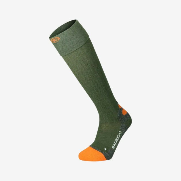 Lenz - Heat strømper 4.1 med toe cap (Grøn) - 45-47