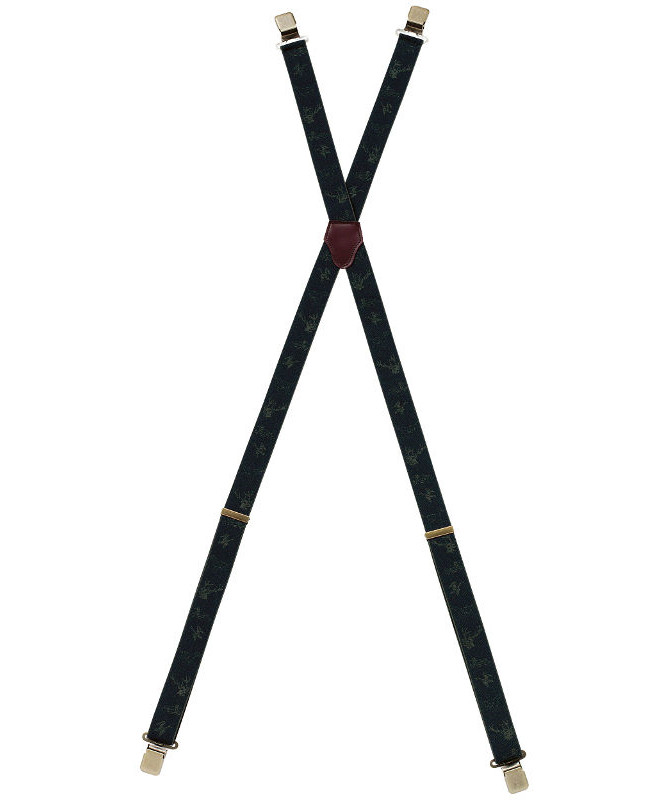 Pinewood seler m/ metalclips (Dark Green)