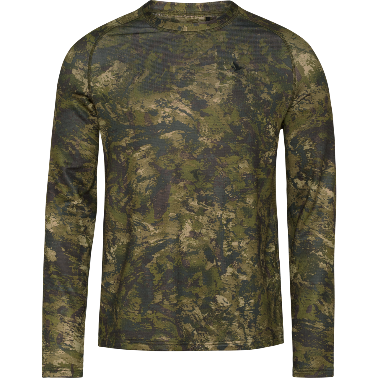 Seeland Active Camo L/S t-shirt (InVis Green, L)