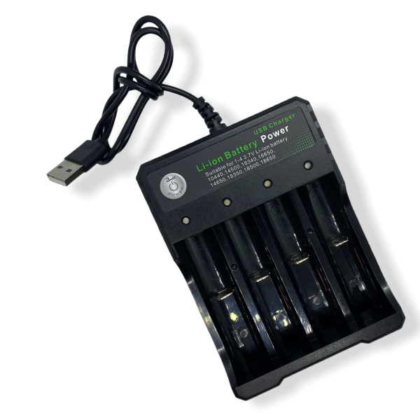 USB oplader til batterier