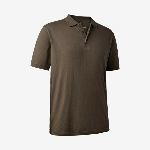 Deerhunter - Christian poloshirt (Brown Leaf) - S