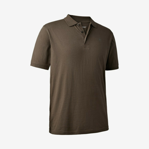 Deerhunter - Christian poloshirt (Brown Leaf) - XL