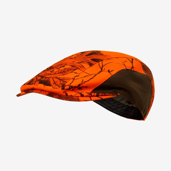 Deerhunter - Eagle flatcap – Realtree Edge orange (Orange) - 58/59