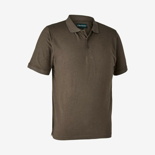 Deerhunter - Gunnar poloshirt (Brun) - XL