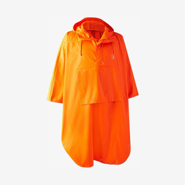 Deerhunter - Hurricane regnponcho (Orange) - 2XL/3XL/4XL