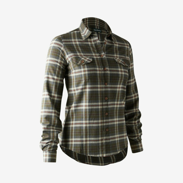 Deerhunter - Lady Ruby skjorte (Brun) - 36 (S)