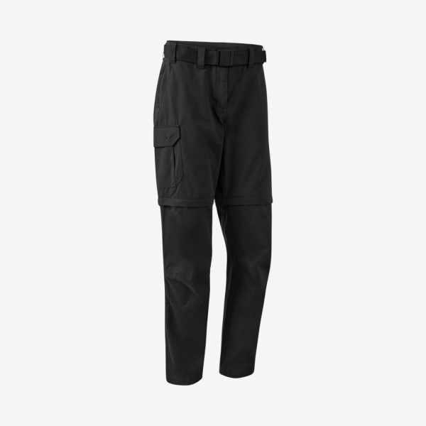 Deerhunter - Lady Slogen zip-off bukser (Sort) - 48