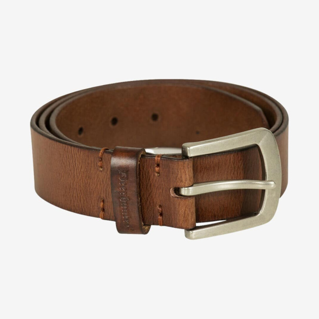 Deerhunter - Læderbælte (Cognac Brown) - 115 cm