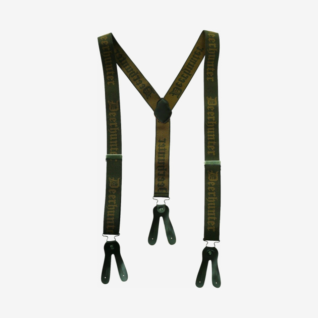 Deerhunter - Logo seler til knap (Art Green) - 120 cm
