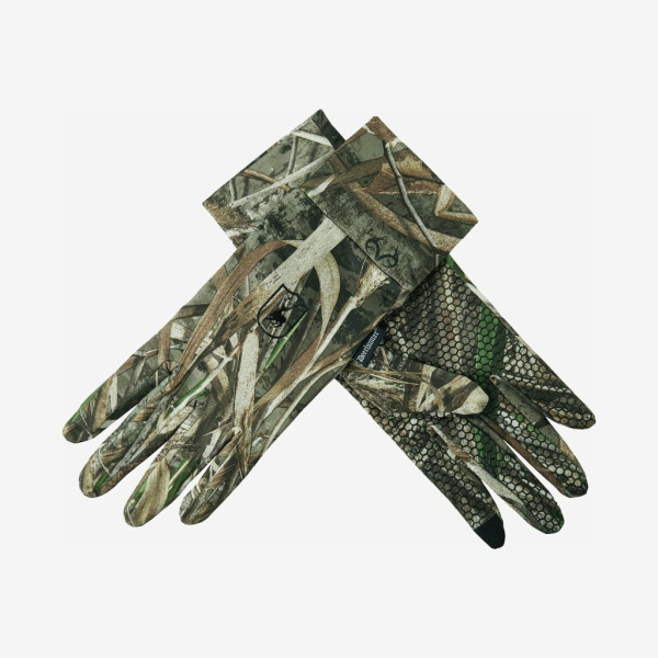 Deerhunter - Max 5 handsker med silikone dots (Realtree Max-5®) - M