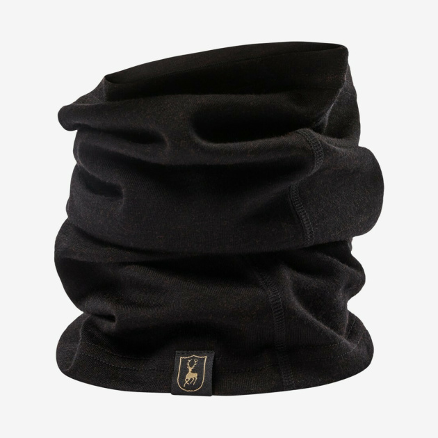 Deerhunter - Quinn halsedisse i merino (Black Oak)