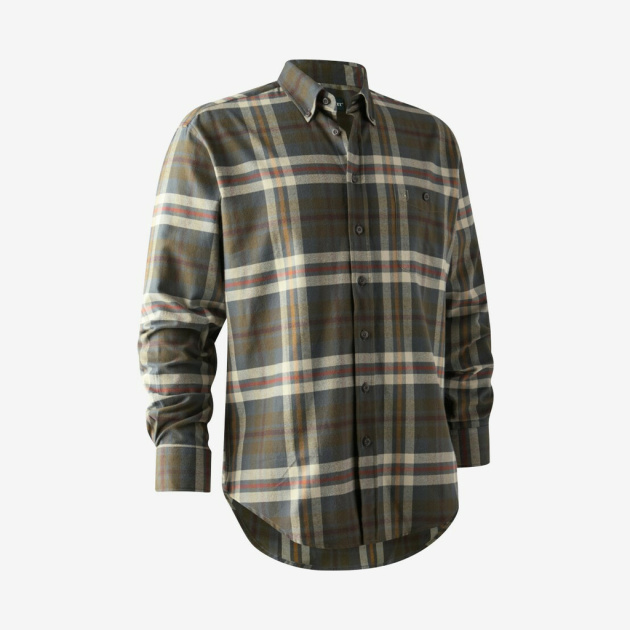 Deerhunter - Ronald skjorte (Brun) - 39/40