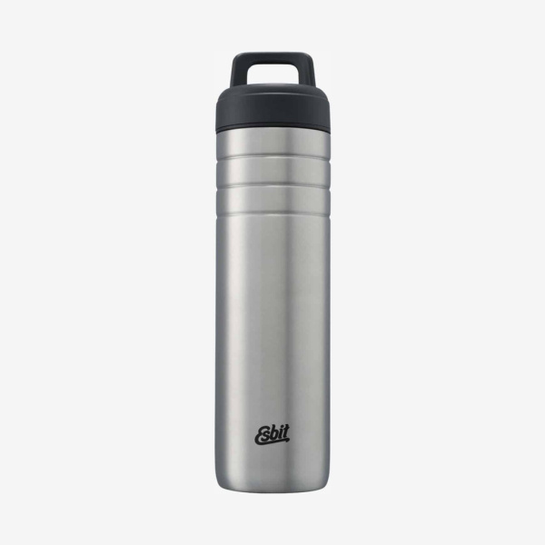 Esbit - MAJORIS Wide Mouth flaske 700ml af rustfrit stål (Silver)
