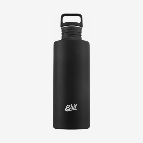 Esbit - SCULPTOR Drikkedunk 1L af rustfrit stål (Black)
