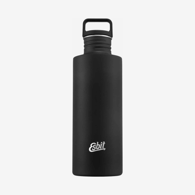 Esbit - SCULPTOR Drikkedunk 1L af rustfrit stål (Black)
