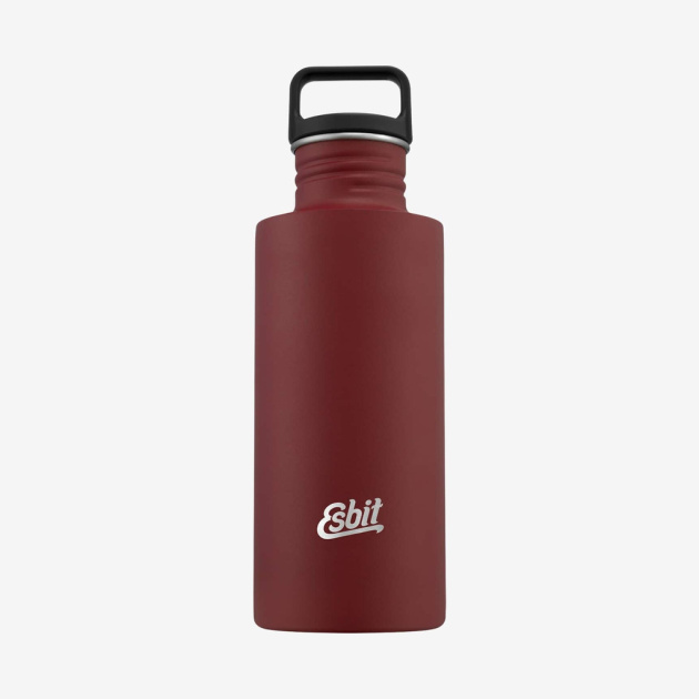 Esbit - SCULPTOR Drikkedunk 750ml af rustfrit stål (Burgundy Red)