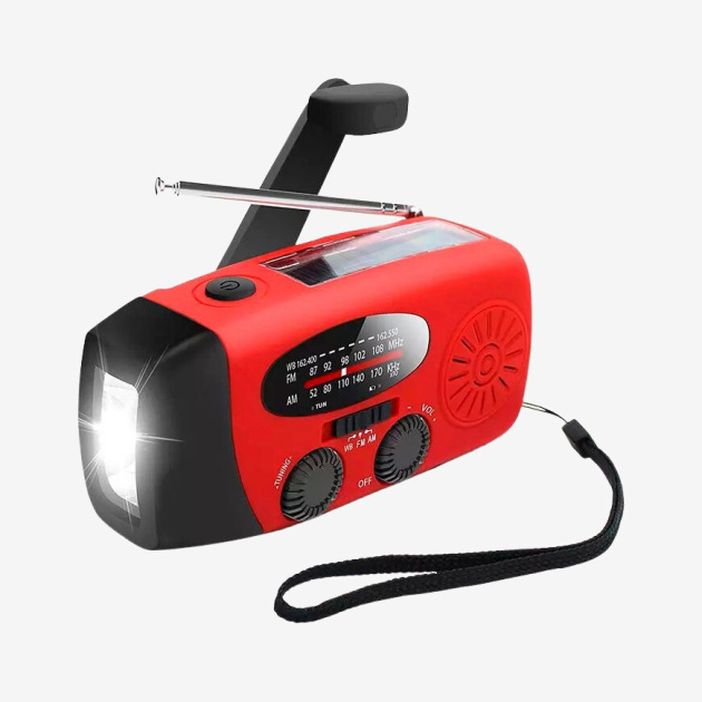 Go - Nødradio med håndsving - 2000 mAh