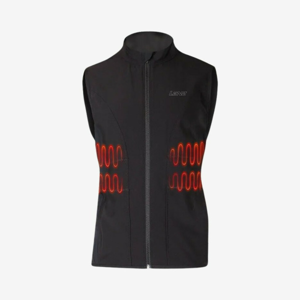 Lenz - Heat vest 1.0 til damer (Sort) - XS