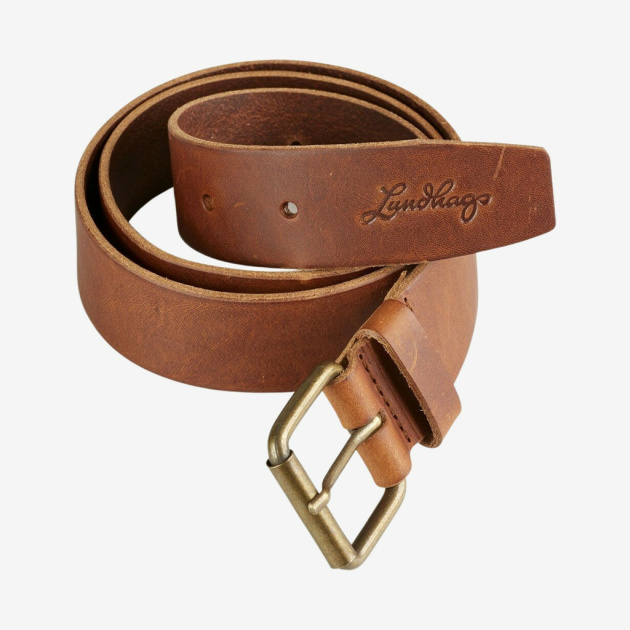 Lundhags - Venture bælte 40mm (Brun) - 90 cm
