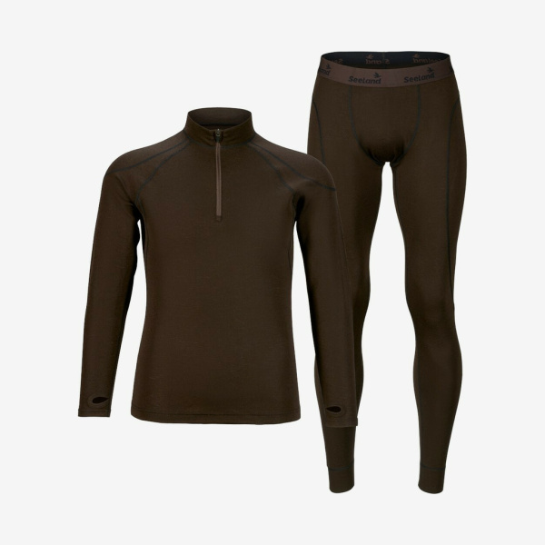 Seeland - Climate base layer (Clay brown) - 3XL