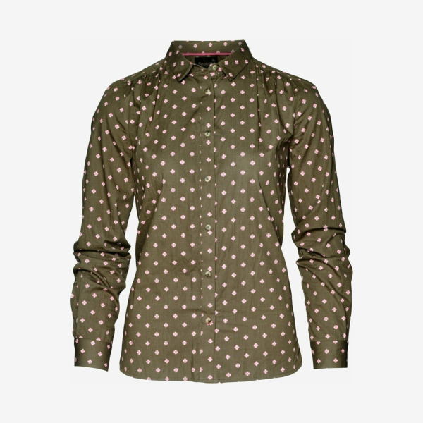 Seeland - Erin Lady skjorte (Green Tile) - 2XL