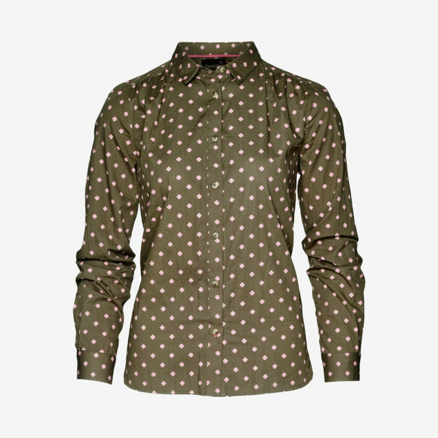 Seeland - Erin Lady skjorte (Green Tile) - 2XL
