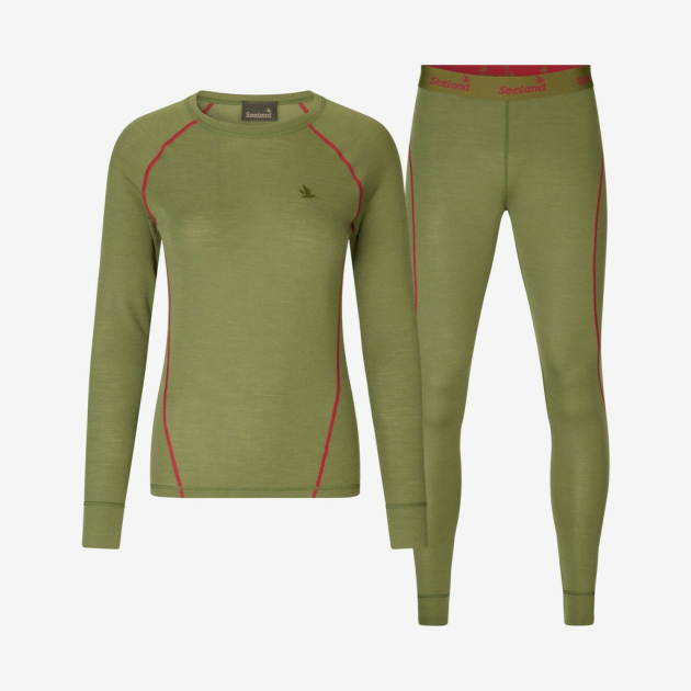 Seeland - Hawker base layer Women (Grøn) - XL
