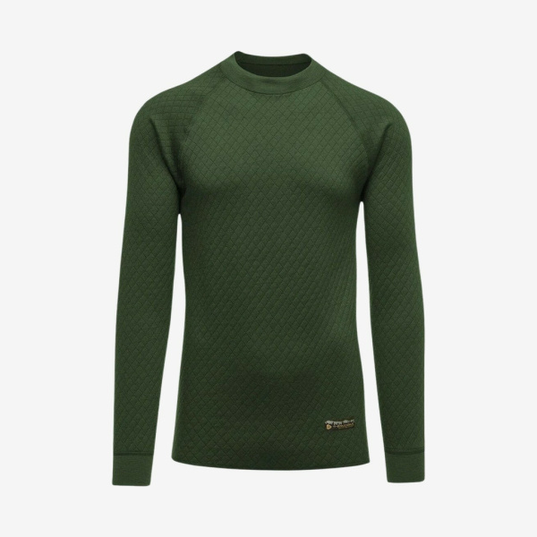 Thermowave - Merino 3IN1 langærmet trøje (Forest green) - L