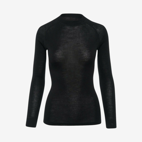 Thermowave - Merinoundertrøje til damer (Sort) - XL