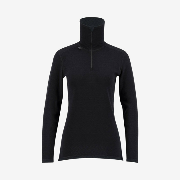 Ulvang - Comfort 200 turtle neck til damer (Sort) - M