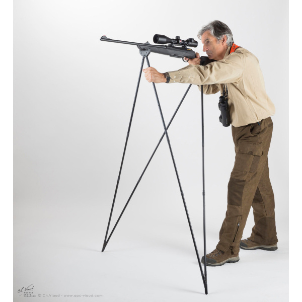 4Stablestick Skydestok 4 benet Bush Essential Grøn