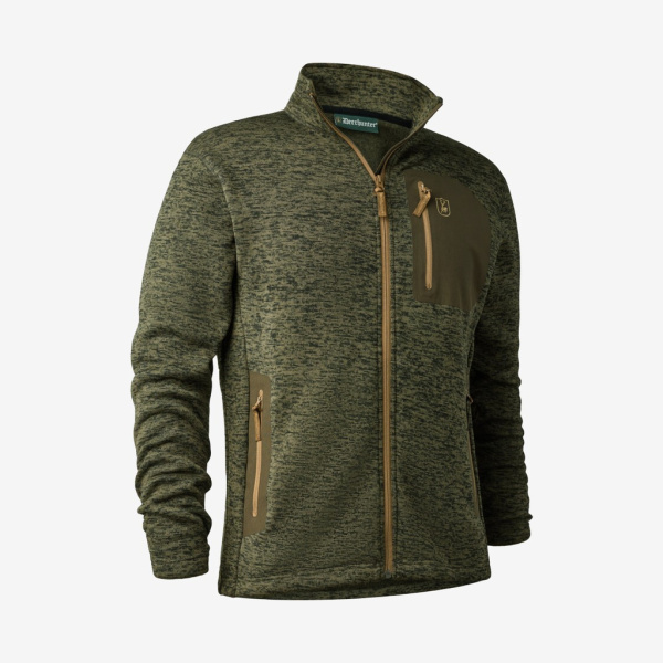 Deerhunter - Sarek strikjakke (Grøn) - 2XL