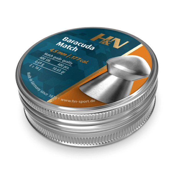 H&N Baracuda match 400 stk-4,5 mm
