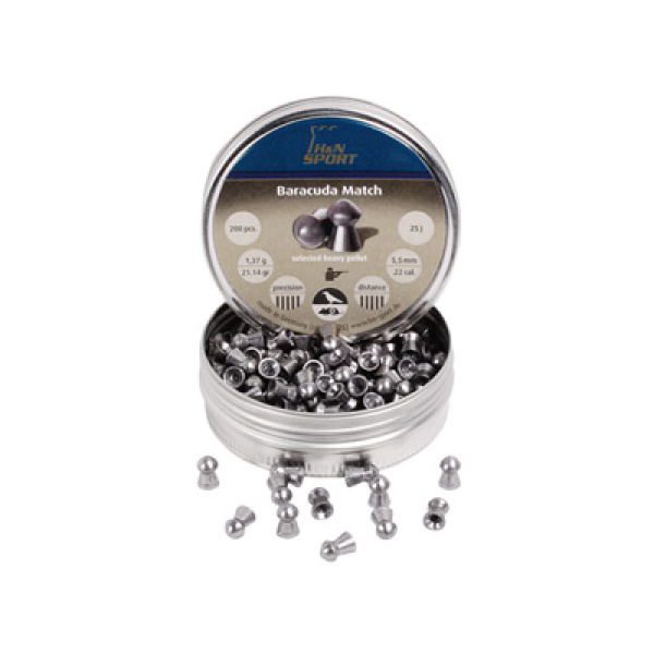 H&N Baracuda match 5,51 mm 200 stk
