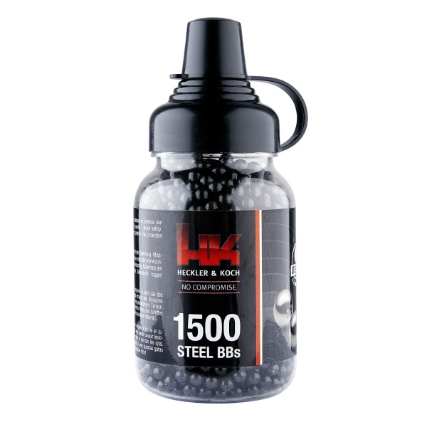Heckler & Koch BB´s Premium Sort Stål 4,5mm 1500 stk