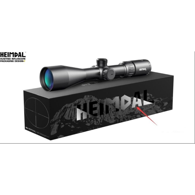 Heimdal riffelkikkert 3-12x50 mm med lys
