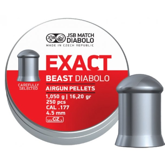 JSB Exact Beast 4,5 mm 250 stk