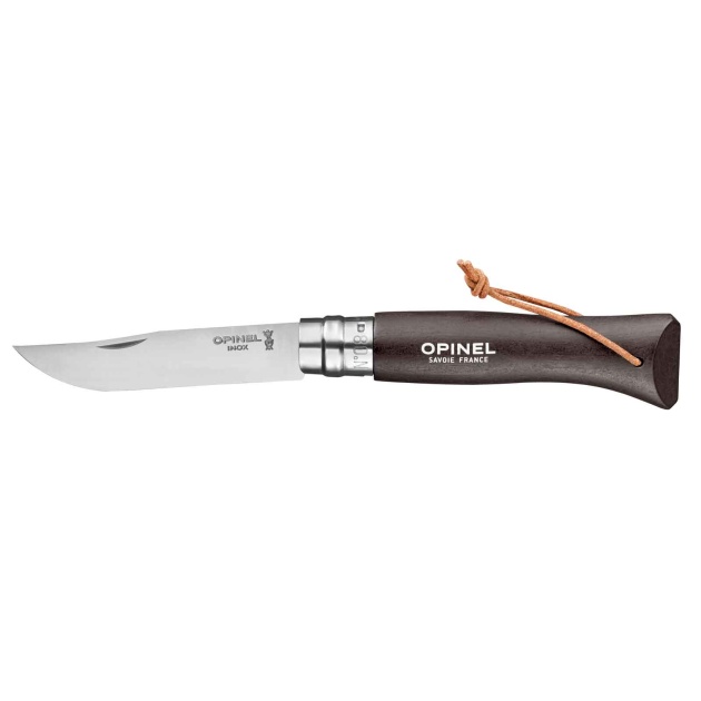 Opinel Trekking N°08 sort brun